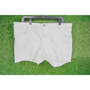 Kut from the Kloth White Jean Shorts - Women's Size 18